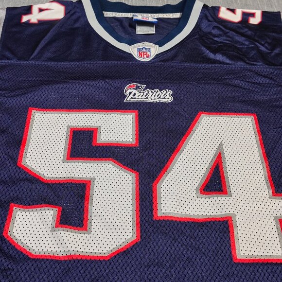 VINTAGE Teddy Bruschi New England Patriots Reebok On Field Jersey Size Small - Picture 5 of 15